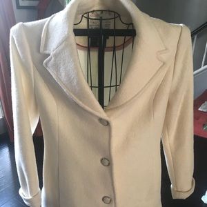 Kensie wool winter white coat.